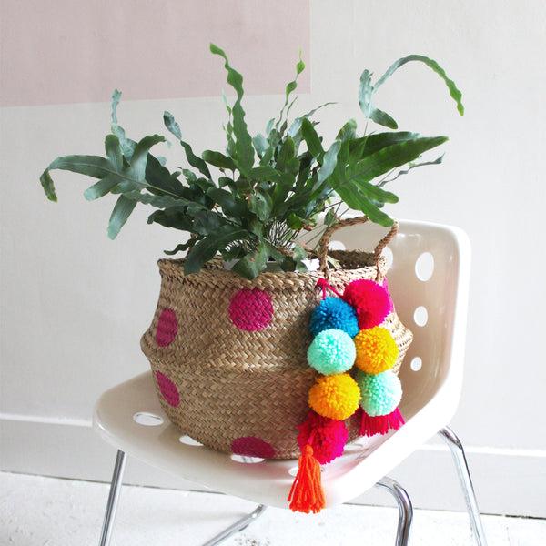 Disaster Designs Casa Woven Large Storage Basket