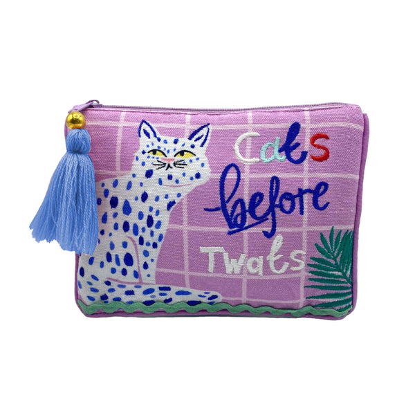 Disaster Designs Catnip 'Cats Before Twats' Purse