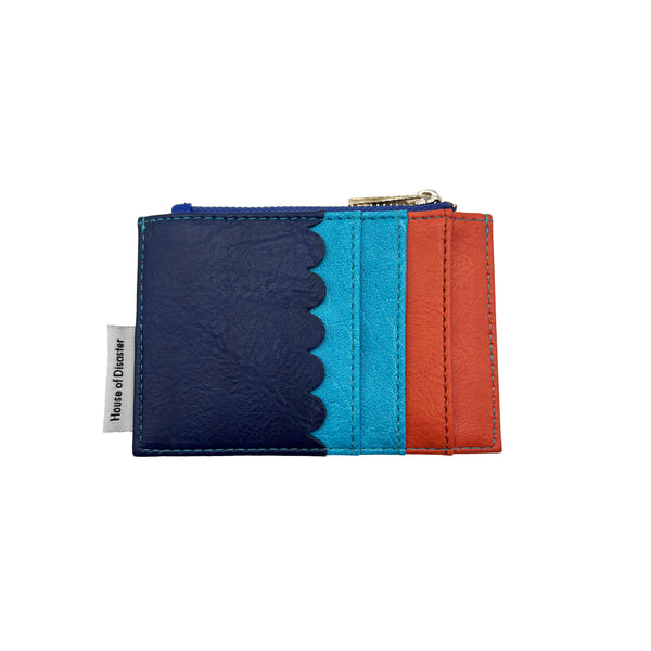 Disaster Designs Coral Crab Zip Purse
