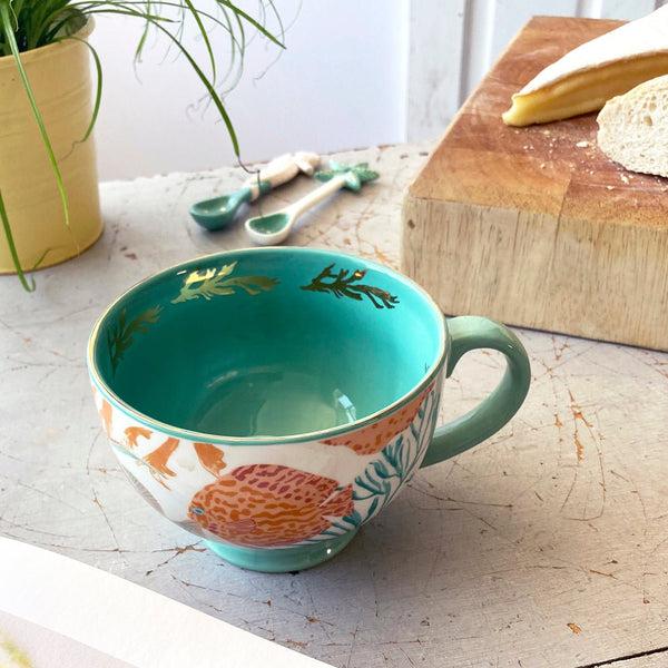 Disaster Designs Coral Fish Cup