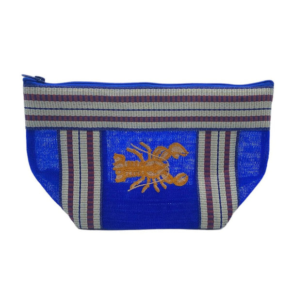 Disaster Designs Coral Lobster Recycled Pouch