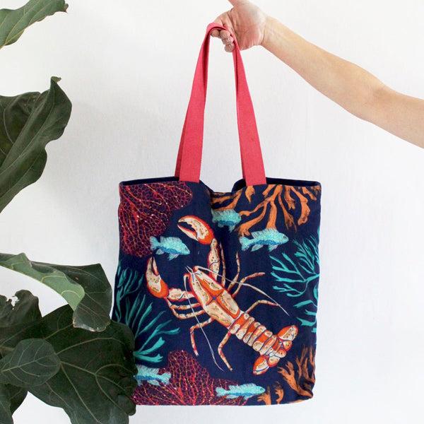 Disaster Designs Coral Lobster Shopper