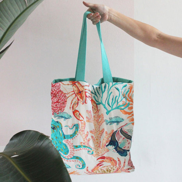 Disaster Designs Coral Sea Shopper
