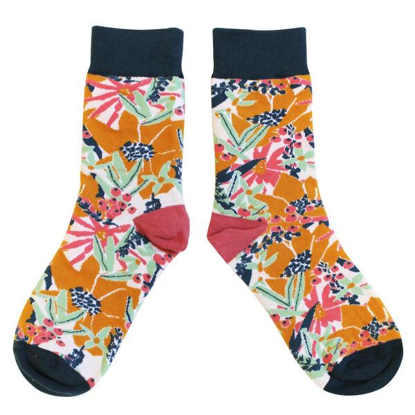 Disaster Designs Eden "Mustard" Socks