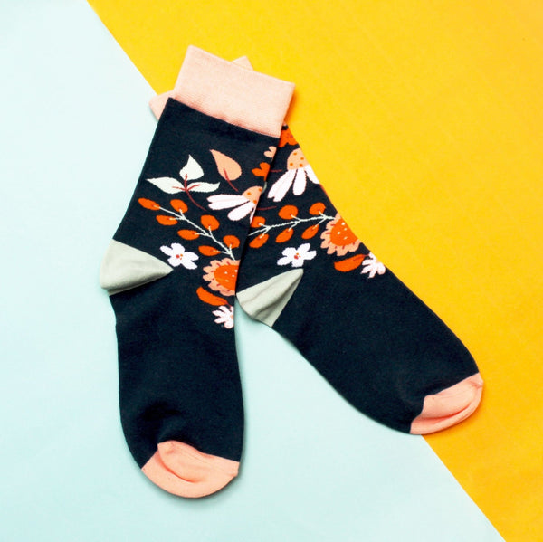 disaster designs Eden "Navy" Socks