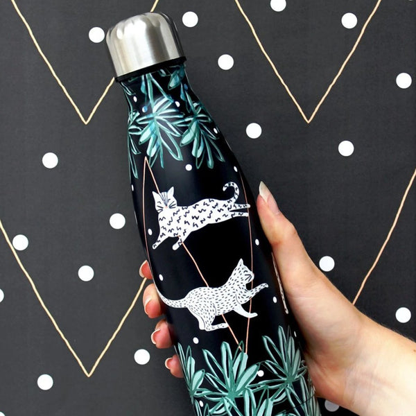 disaster designs Feline Flask