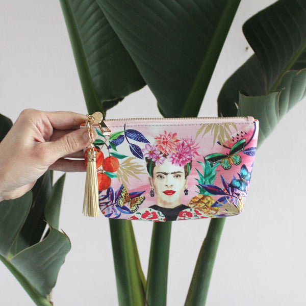 disaster designs Frida Kahlo Fruit Makeup Bag