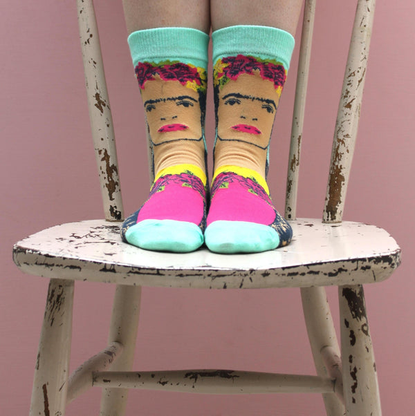 Disaster Designs Frida Kahlo Printed Socks
