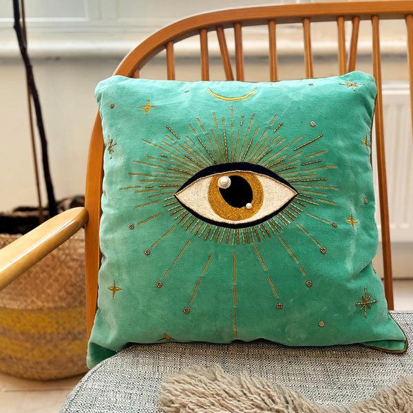 disaster designs Glimmer Eye Cushion
