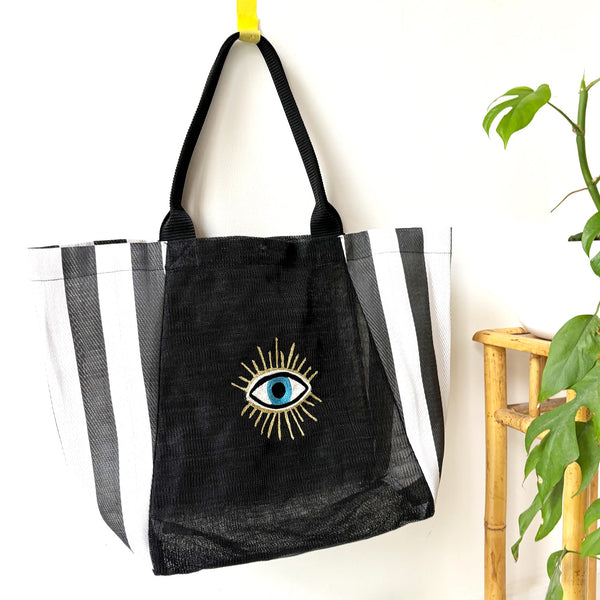 Disaster Designs Glimmer Eye Recycled Shopper