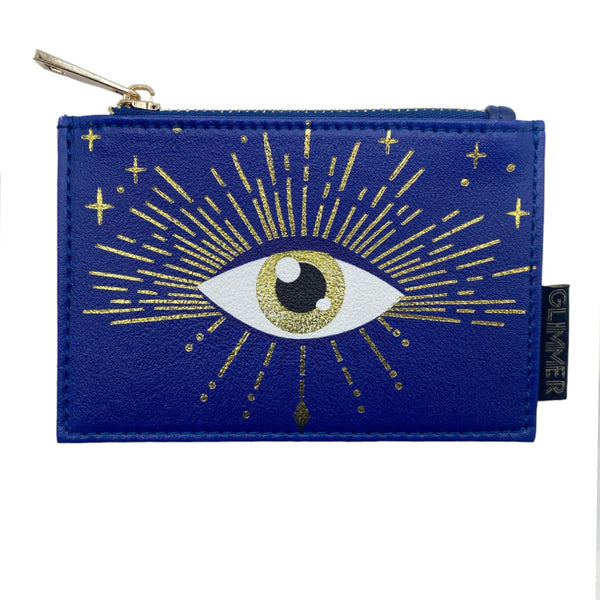 Disaster Designs Glimmer Eye Zip Purse