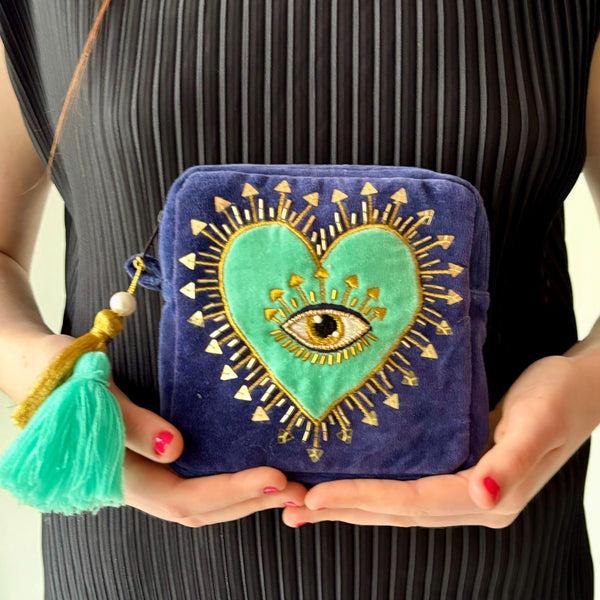 Disaster Designs Glimmer Square Makeup Bag