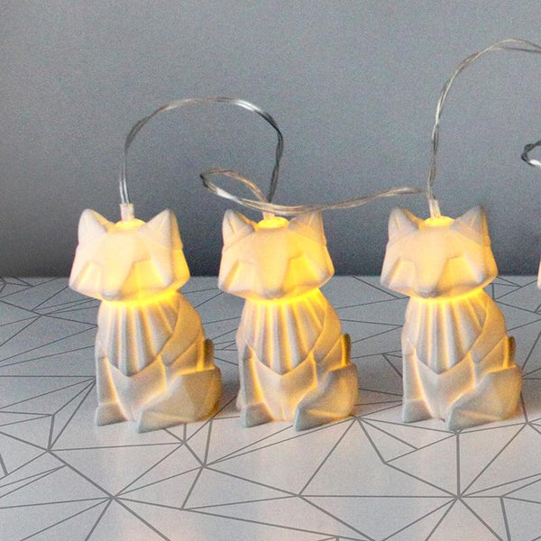 disaster designs Grey Fox String Lights