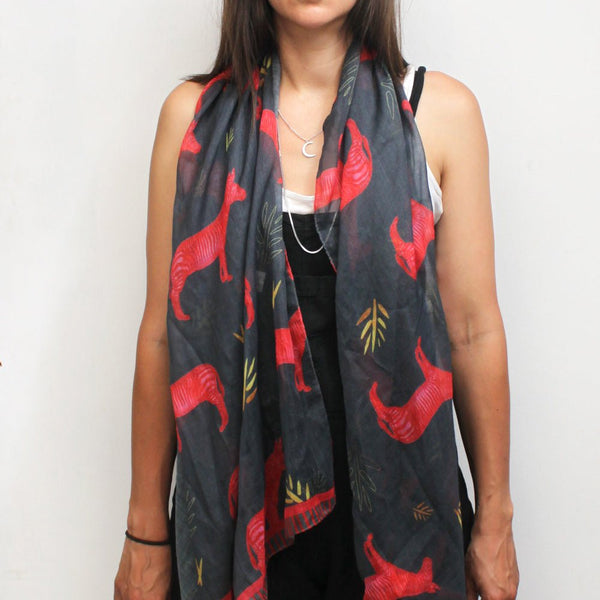 Disaster Designs Heritage & Harlequin Zebra Scarf