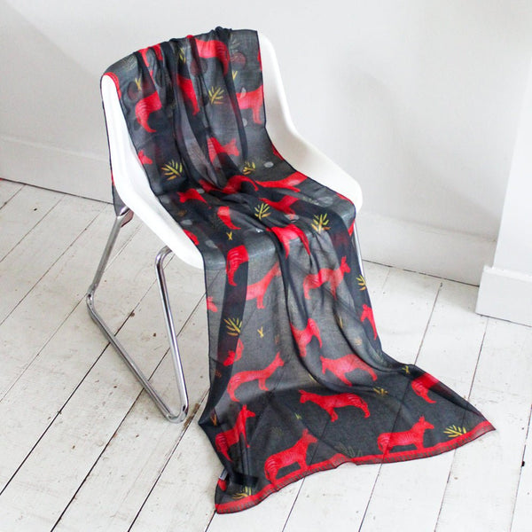 disaster designs Heritage & Harlequin Zebra Scarf