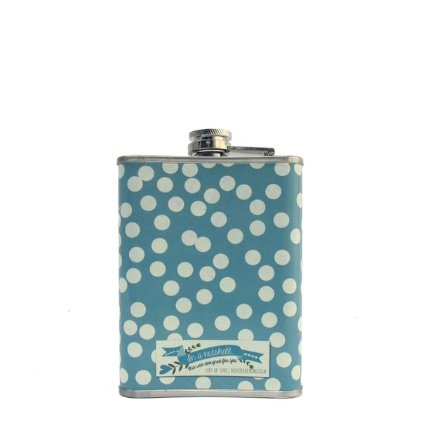 Disaster Designs In A Nutshell Hip Flask