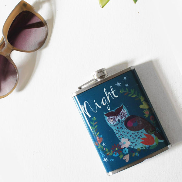 disaster designs In A Nutshell Hip Flask