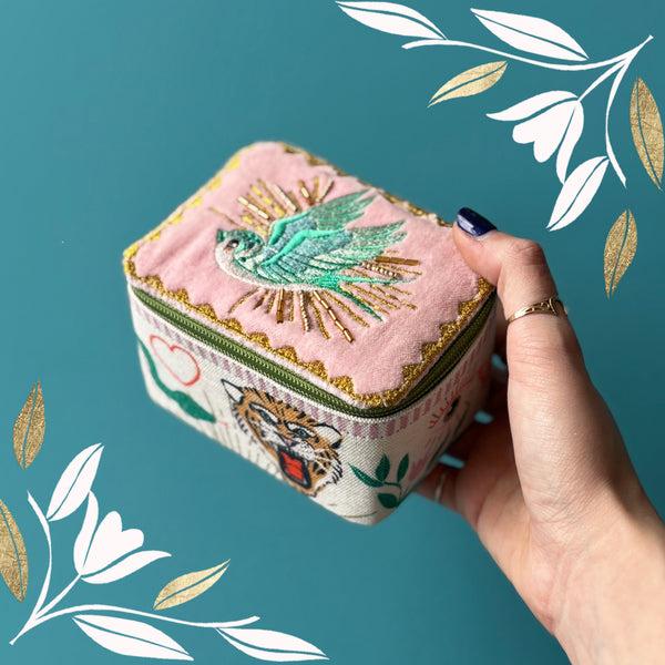 disaster designs Inked Bird Jewellery Box