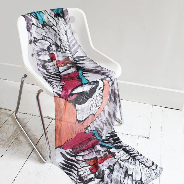 disaster designs Into The Wild "Parrot" Scarf