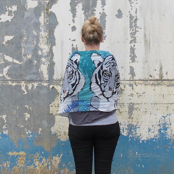 Disaster Designs Into The Wild Tiger Scarf