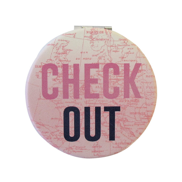 Disaster Designs Jet Lag Compact Mirror