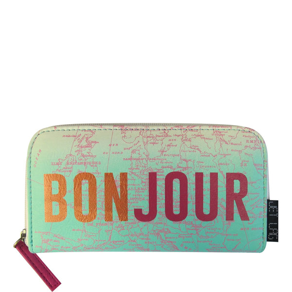Disaster Designs Jet Lag Wallet Bon Voyage