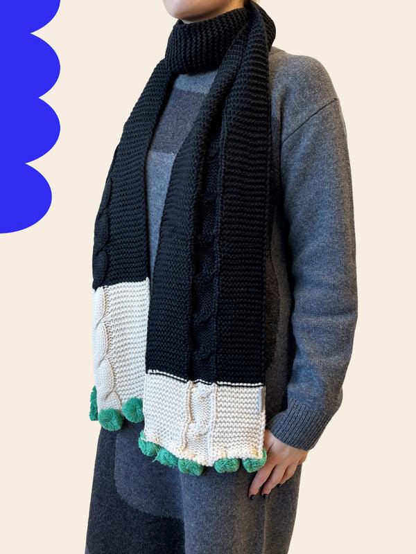 Disaster Designs Loop Black Scarf