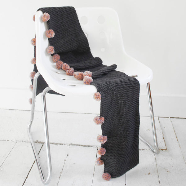 Disaster Designs Loop Dark Grey Scarf