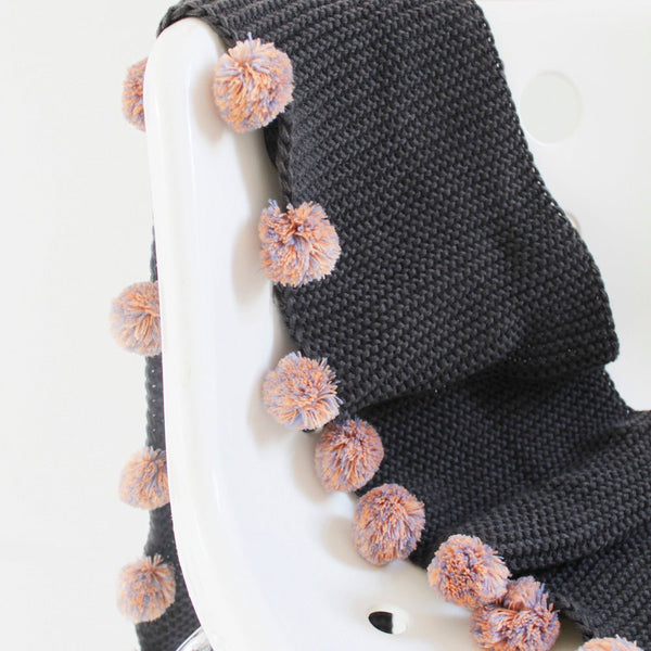 Disaster Designs Loop Dark Grey Scarf