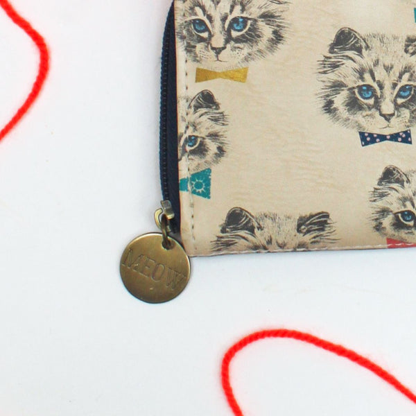Disaster Designs Meow Wallet Repeat Print