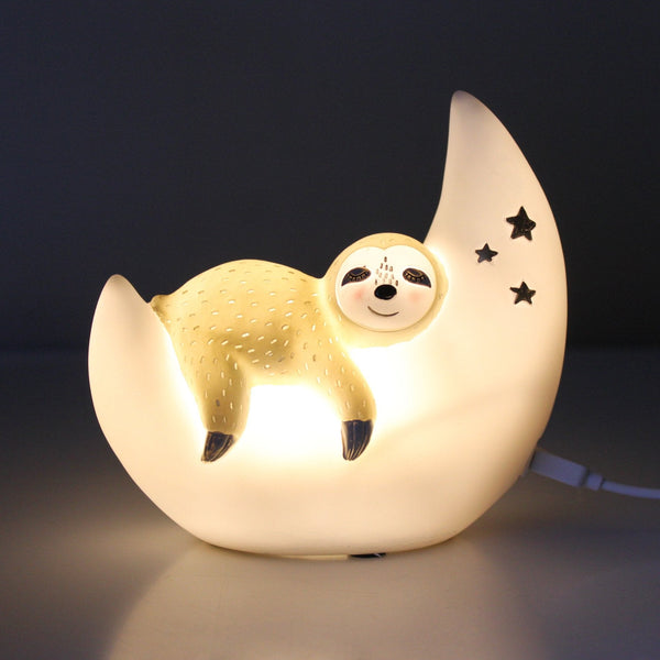 Disaster Designs Mini Led Lamp Over The Moon Sloth