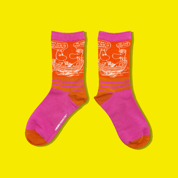 disaster designs Moomin 'Beautiful' Socks