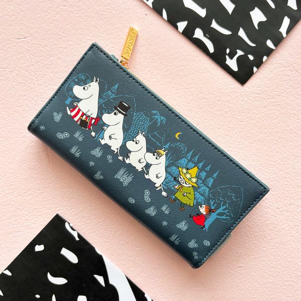 disaster designs Moomin Blue Forest Wallet