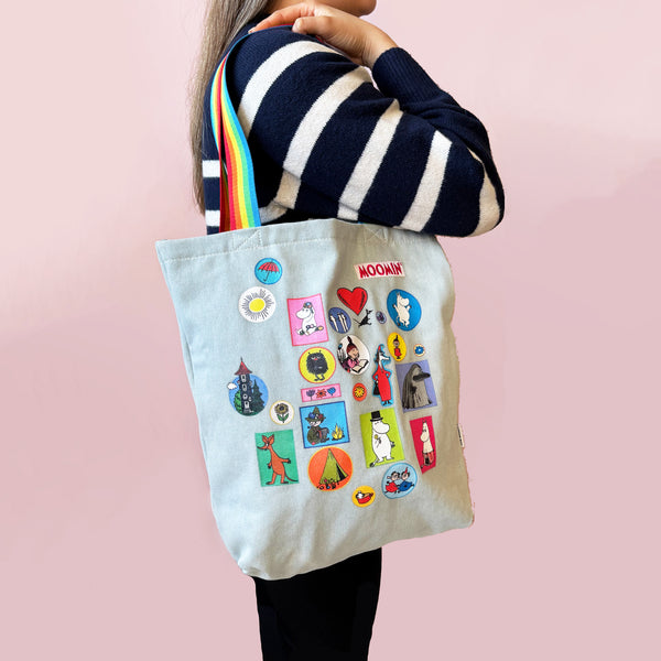 Disaster Designs Moomin Denim Tote Bag