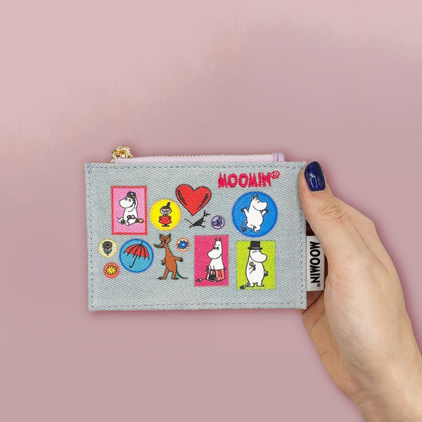 Disaster Designs Moomin Denim Zip Purse