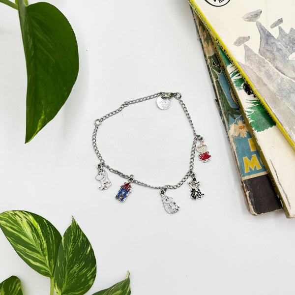 disaster designs Moomin Family Charm Bracelet
