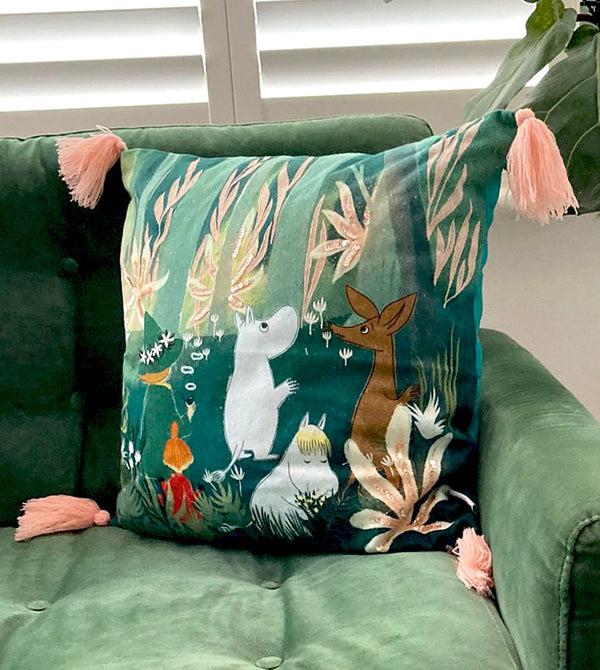 Disaster Designs Moomin ‘Forest’ Cushion