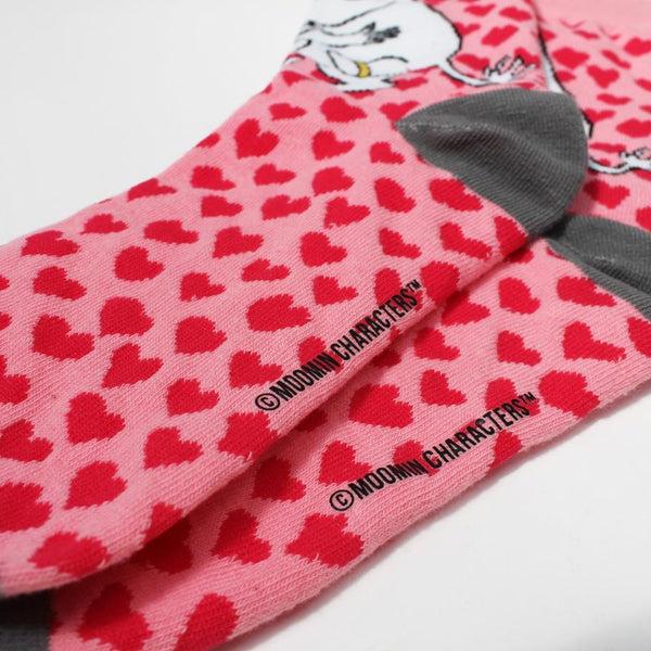 Disaster Designs Moomin Heart Print Socks