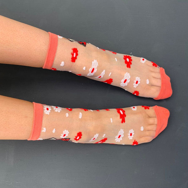 Disaster Designs Moomin Little My Sheer Socks