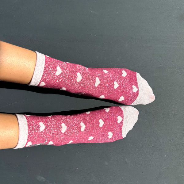 Disaster Designs Moomin Love Glitter Socks