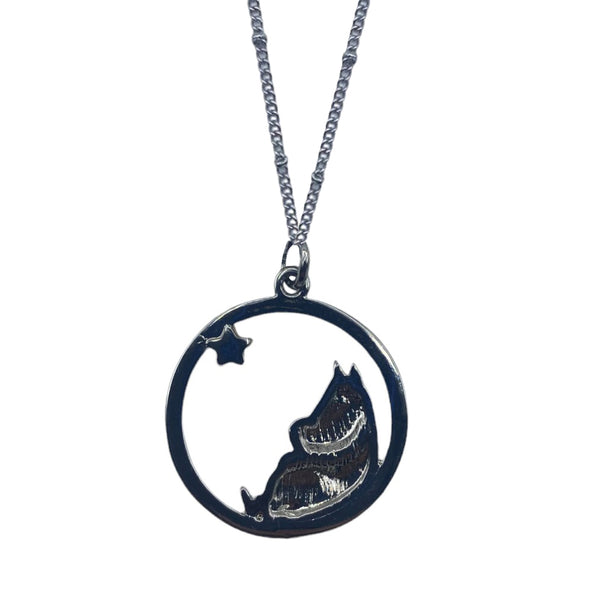 Disaster Designs Moomin Moon And Star Necklace