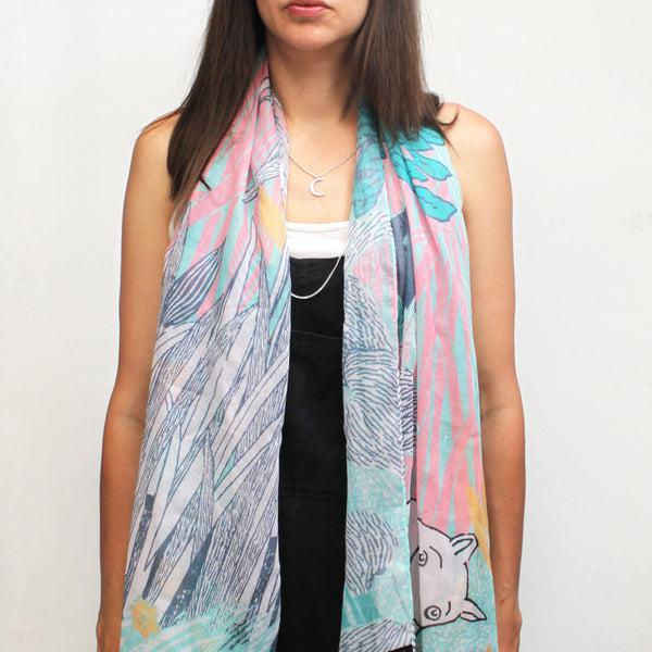 Disaster Designs Moomin Scarf "Pastel"