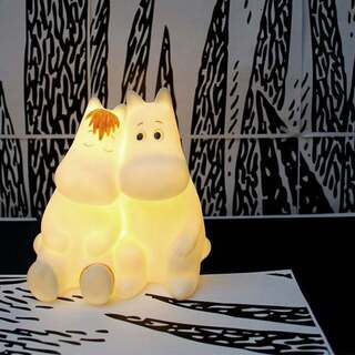 disaster designs Moomin & Snorkmaiden Love Led Lamp
