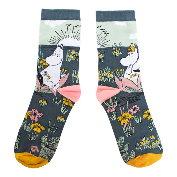 Disaster Designs Moomin Socks Lotus