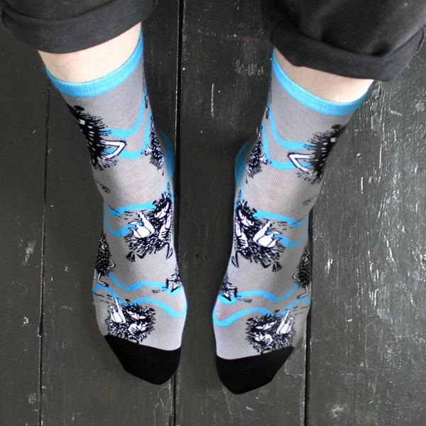 disaster designs Moomin Stinky Mens Socks