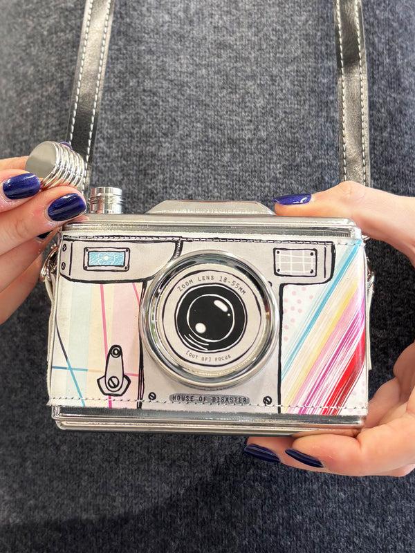 disaster designs Multicoloured Camera Hip Flask