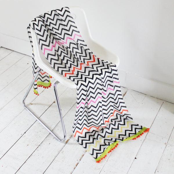 disaster designs Note To Self Orange Scarf