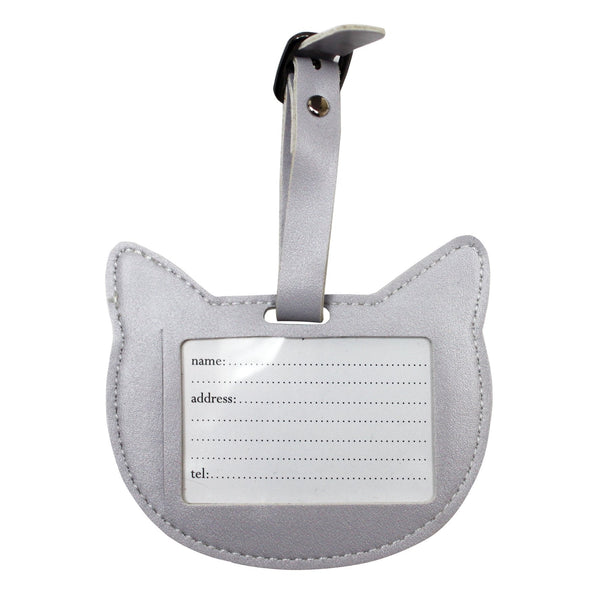 Disaster Designs Over The Moon Cat Luggage Tag