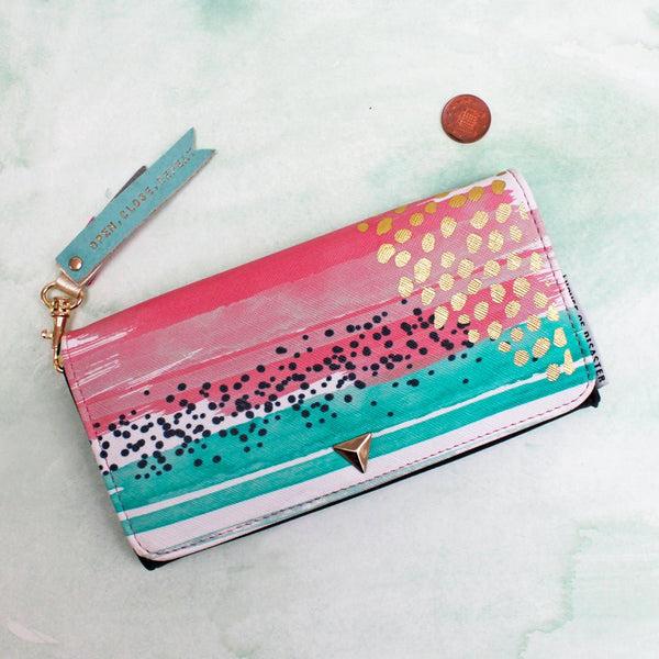 disaster designs Paint Pattern Wallet