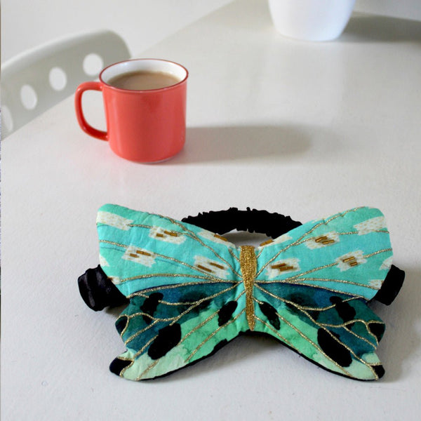 Disaster Designs Papillon Green Eyemask